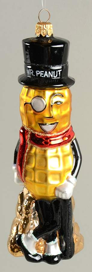 Kurt Adler Christmas Ornament Mr Peanut - Boxed by Kurt Adler-1