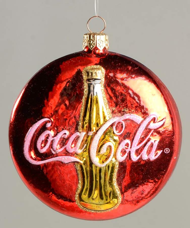 Kurt Adler Christmas Ornament Coca Cola Sign - No Box by Kurt Adler-1