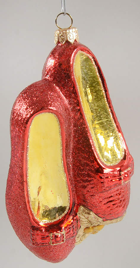Wizard of Oz-Polonaise Dorothy's Ruby Slippers - No Box by Kurt Adler-1