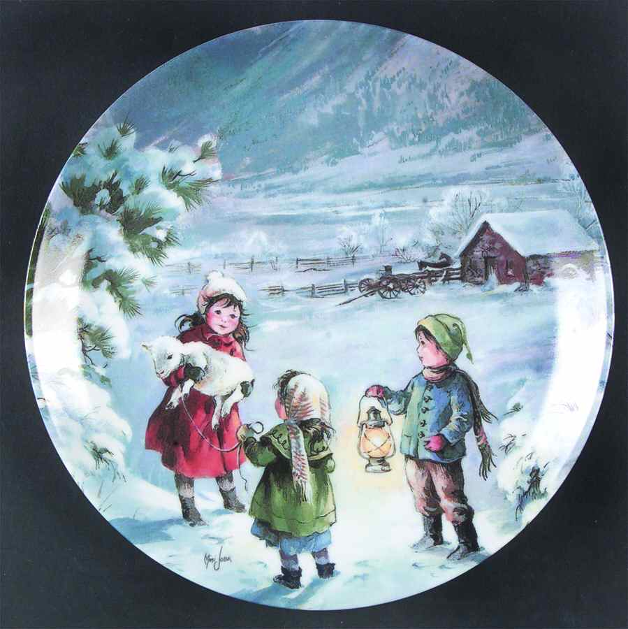Nature's Child The Lost Lamb - Boxed by Edwin Knowles-1