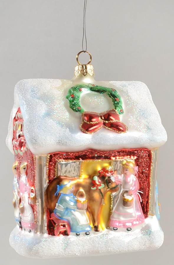 Twelve Days of Christmas-Ornament Eight Maids A Milking - Boxed by Kurt Adler-1
