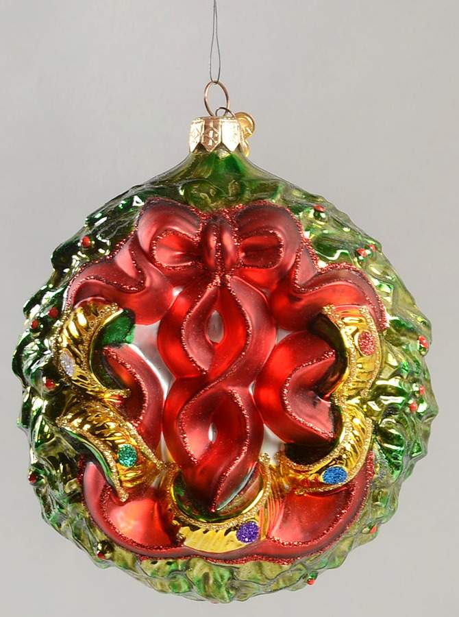 Twelve Days of Christmas-Ornament Five Golden Rings - Boxed by Kurt Adler-1