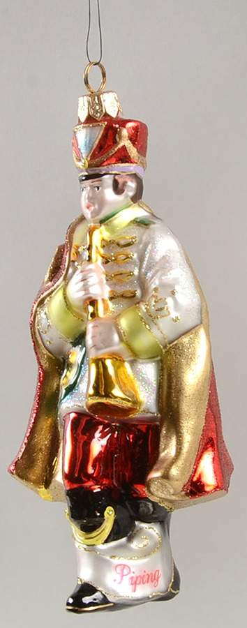 Twelve Days of Christmas-Ornament Eleven Pipers Piping - Boxed by Kurt Adler-1