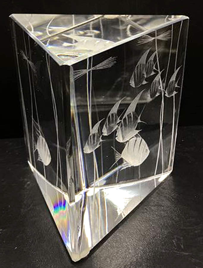 Kosta Boda Figurines Prism Fish Aquarium - Boxed by Kosta-Boda-1