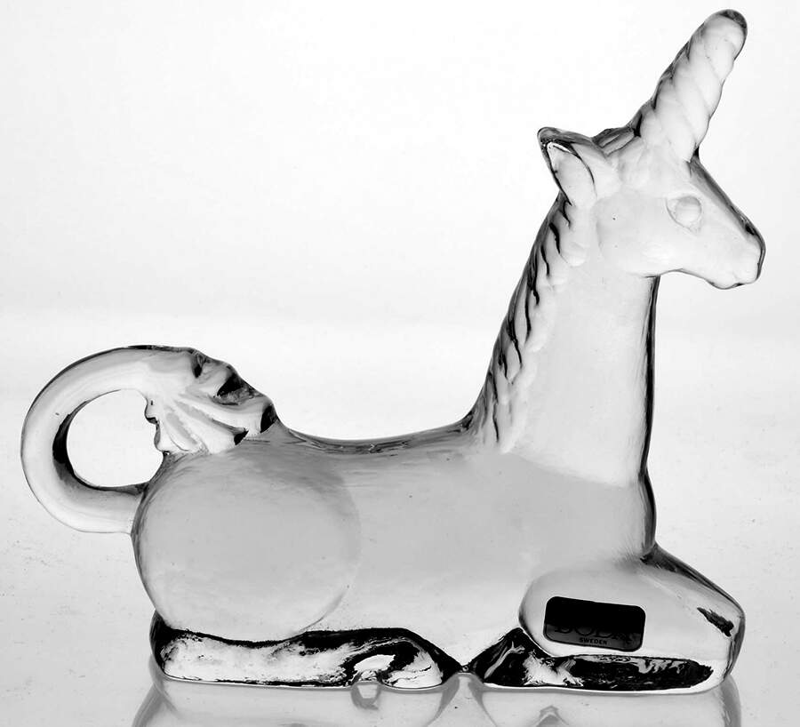 Kosta Boda Figurines Unicorn - No Box by Kosta-Boda-1