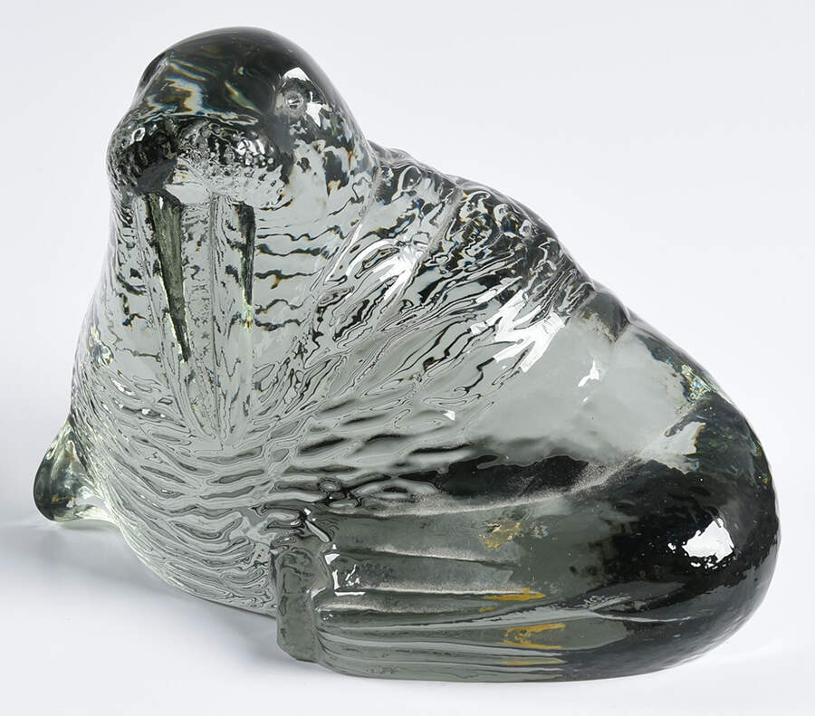 Kosta Boda Figurines World Wildlife Fund-Walrus - No Box by Kosta-Boda-1