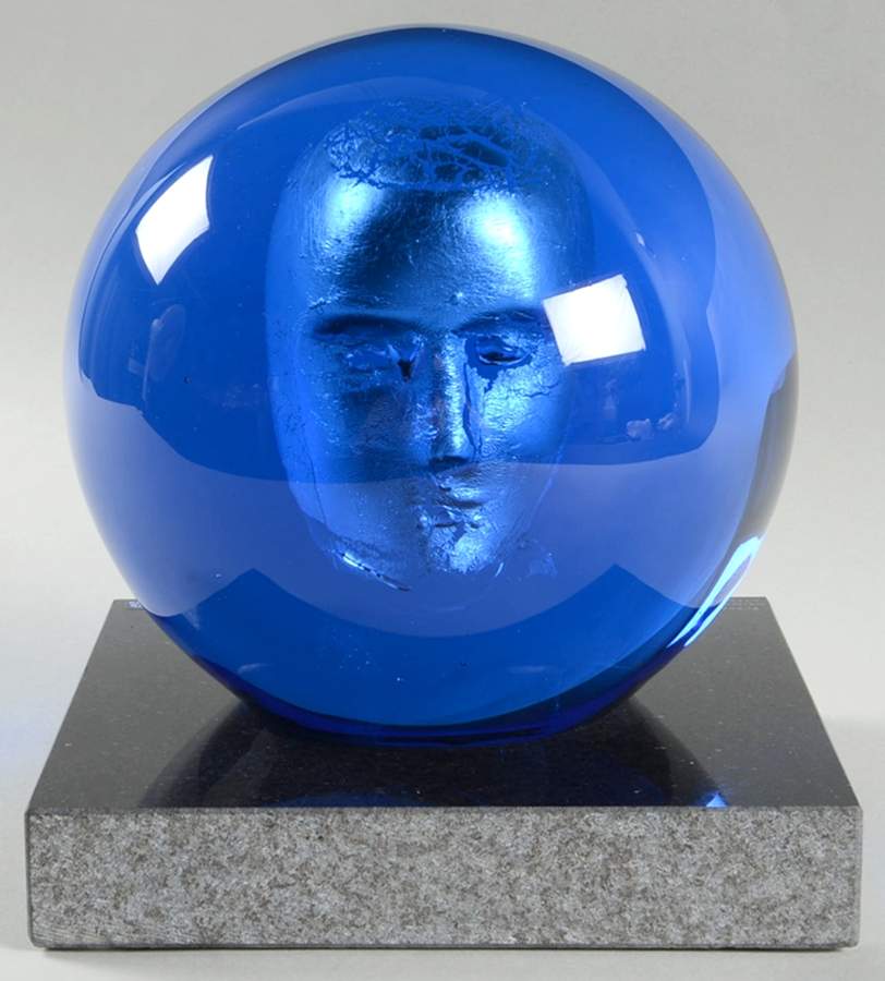 Kosta Boda Figurines Headman - Blue- Le - Boxed by Kosta-Boda-1