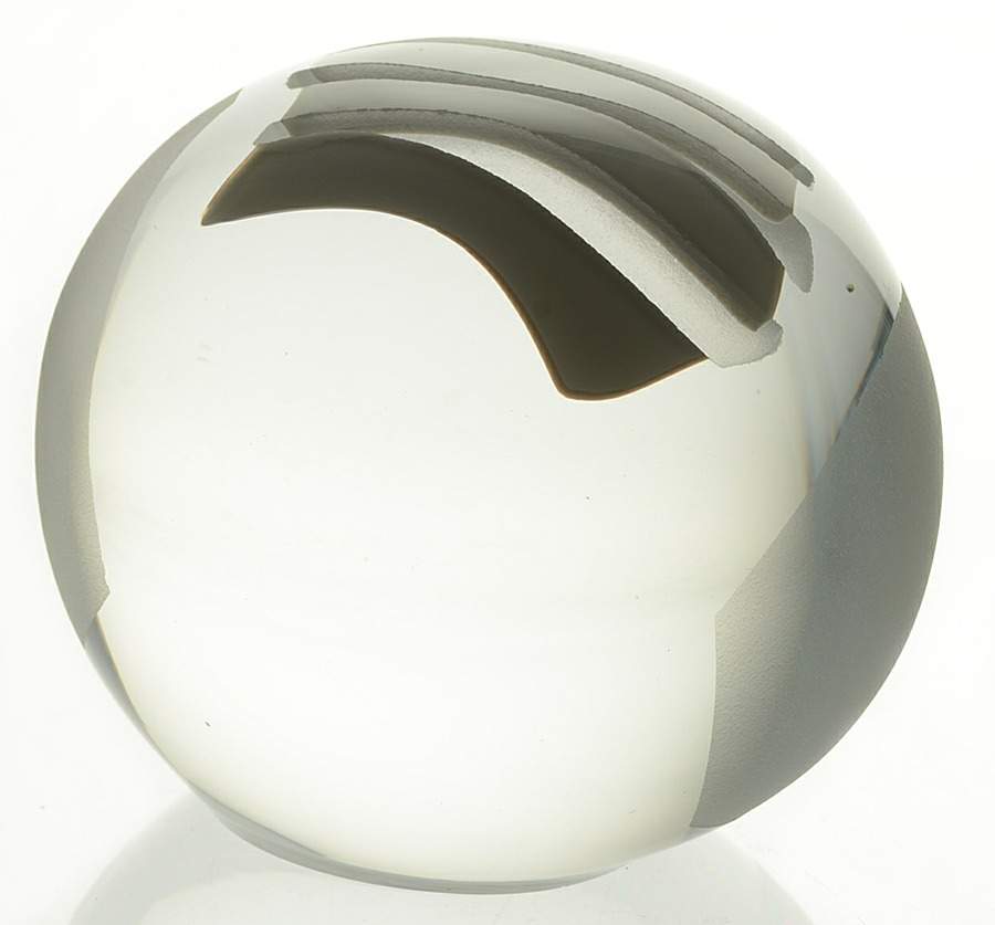 Kosta Boda Figurines Frosted Egg With With Lines - No Box by Kosta-Boda-1