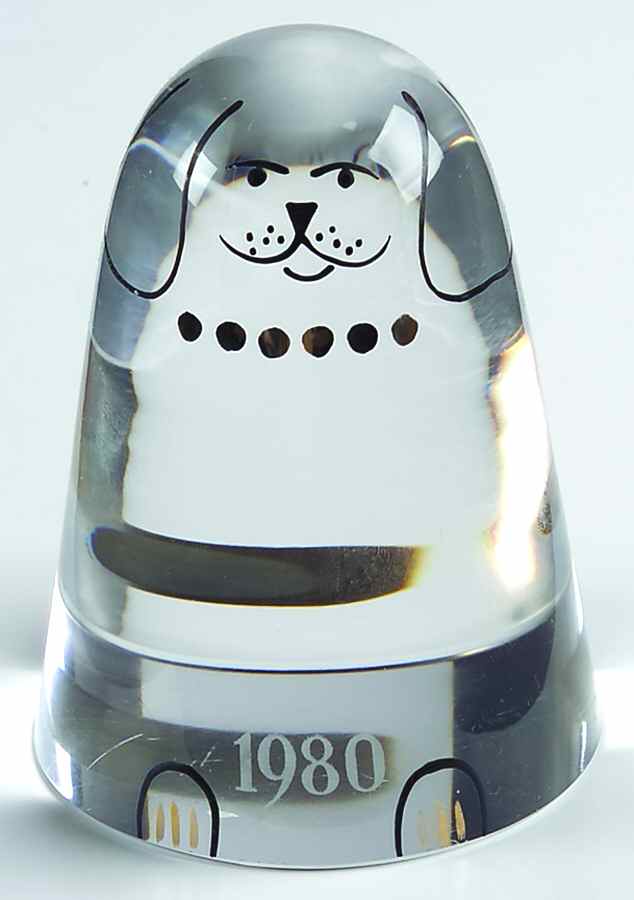 Kosta Boda Annual Paperweight Family Dog - Boxed by Kosta-Boda-1