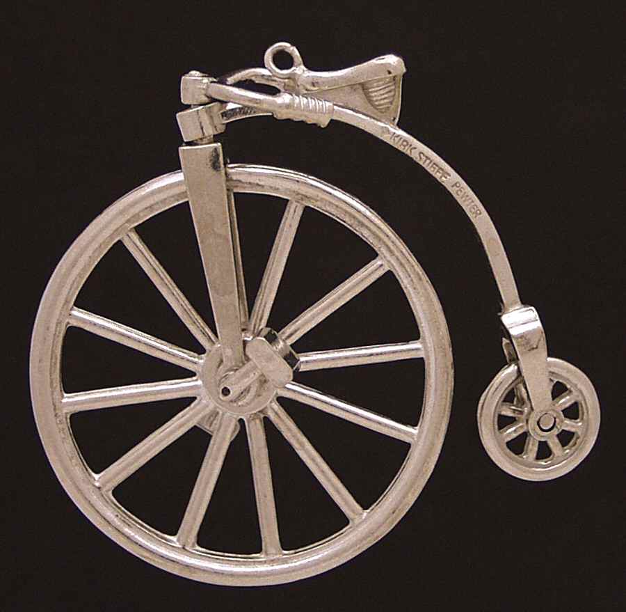 Antique Toys Penny Farthing Cycle - No Box by Kirk Stieff-1