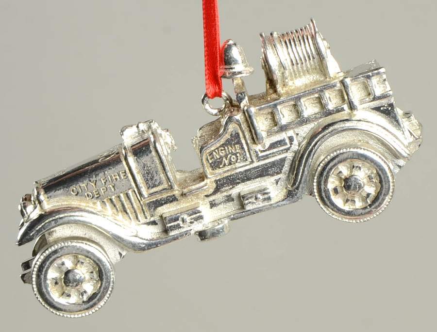 Antique Toys Fire Truck - Boxed by Kirk Stieff-1