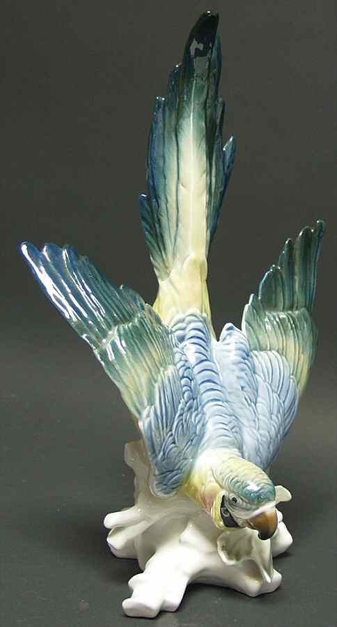 Karl Ens Figurine Parrot-Head Down - No Box by Karl Ens-1