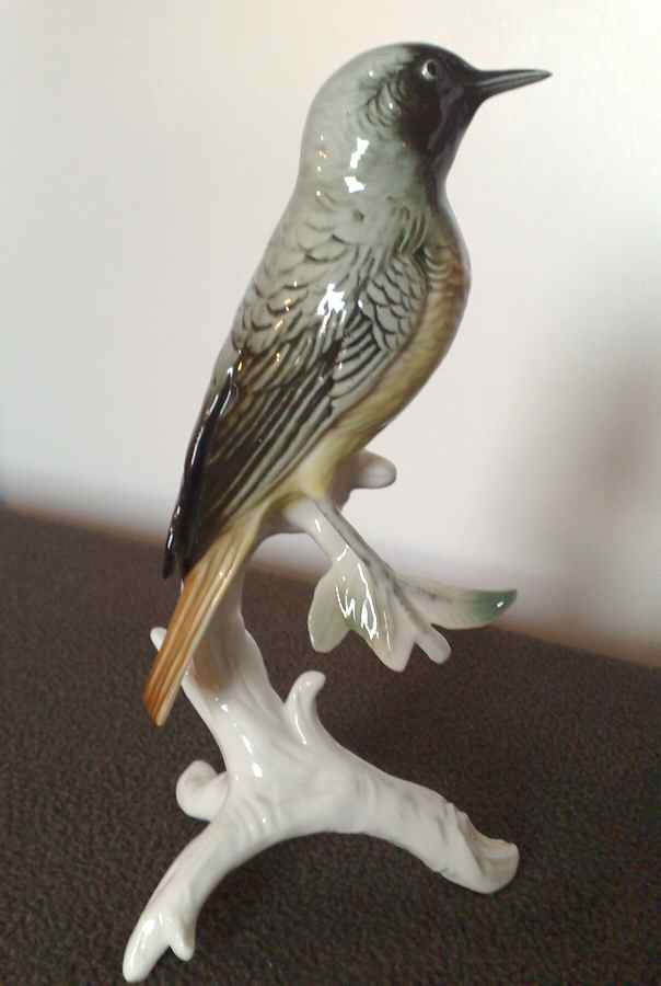 Karl Ens Figurine Bird On Branch - No Box by Karl Ens-1
