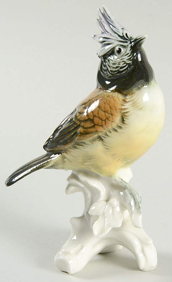 Karl Ens Figurine Crestted Tit - No Box by Karl Ens-1
