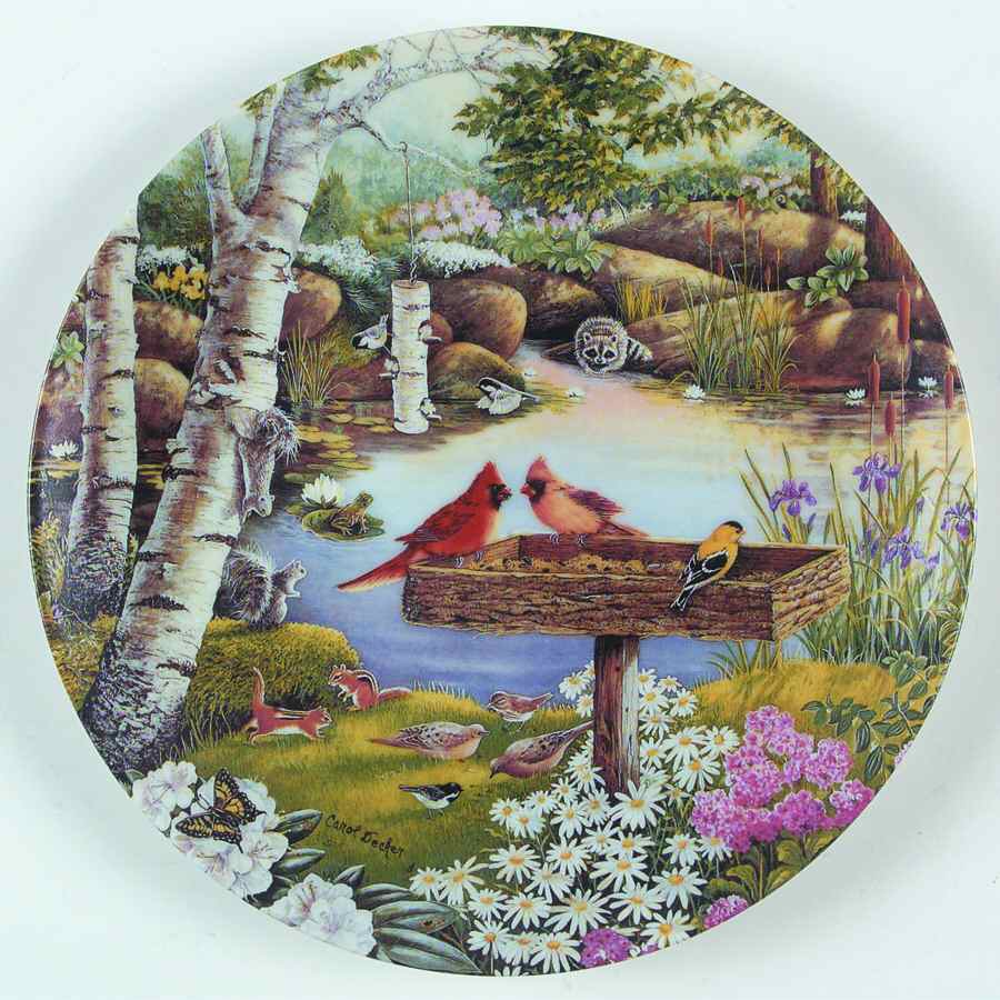 Natures Garden Springtime Friends - No Box by Edwin Knowles-1