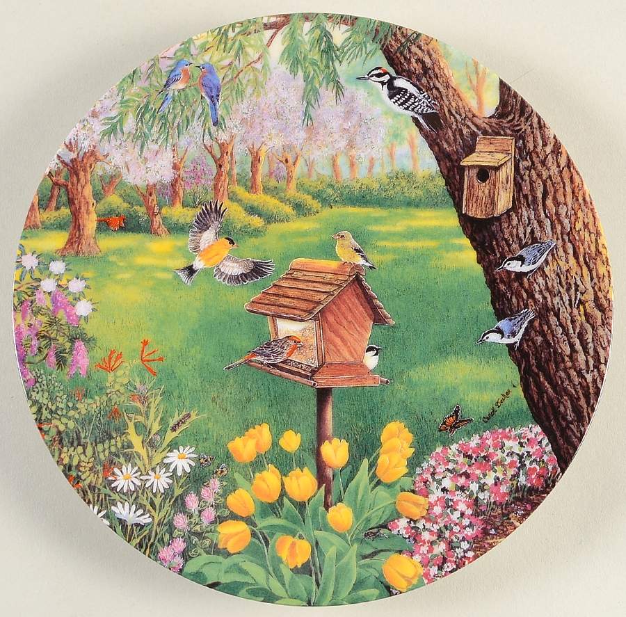 Natures Garden Flurry Of Activity - Boxed by Edwin Knowles-1
