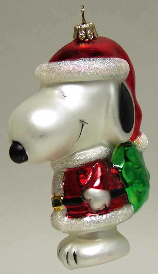 Peanuts Snoopy Santa - Boxed by Kurt Adler-1