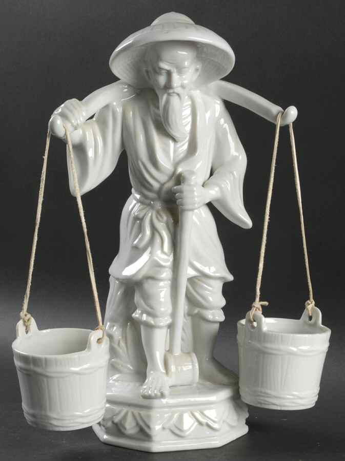 KPM Figurines Oriental Man Carring Water - No Box by KPM-1