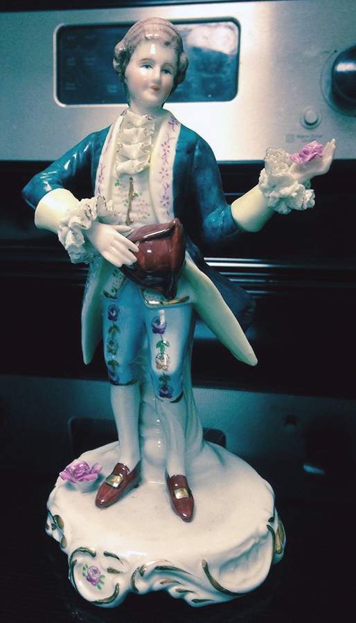 KPM Figurines Gentleman With Tricorn Hat - No Box by KPM-1