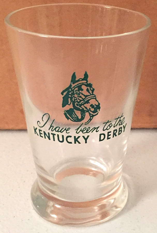Bar Glasses I Have Been To The Kentucky Derby - No Box by Kentucky Derby-1