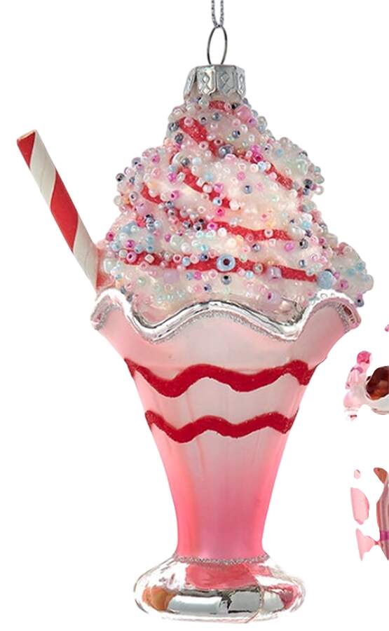 Sweet Shoppe Red Soda Float With Straw - No Box Nb48c by Kurt Adler-1