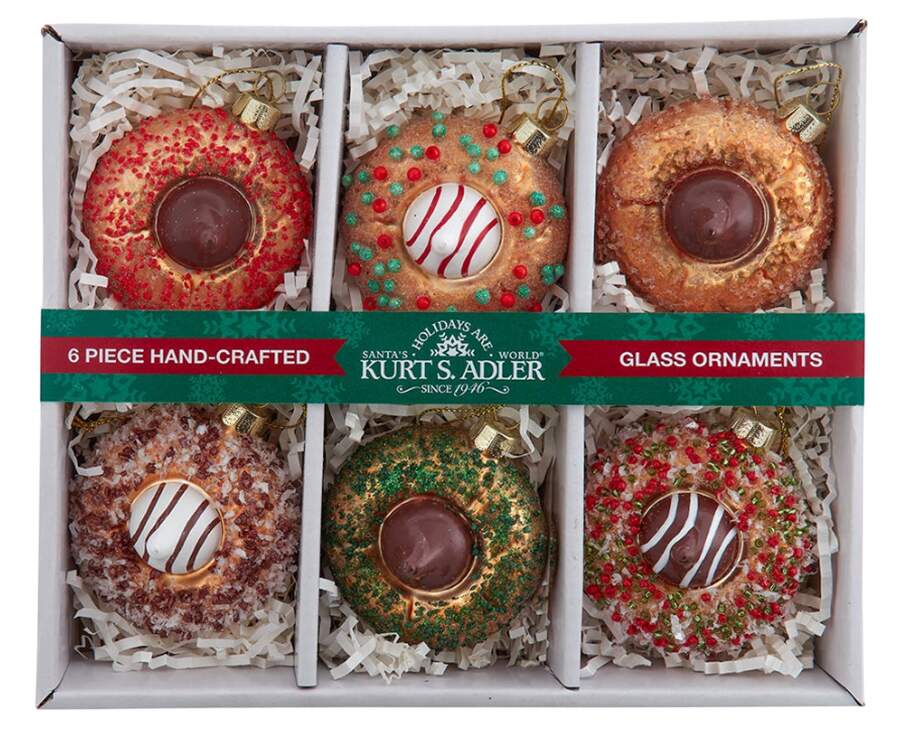 Sweet Shoppe Drop Cookies-Set Of 6 - Boxed by Kurt Adler-1