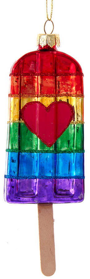 Sweet Shoppe Gay Pride Popsicle - No Box 49a by Kurt Adler-1