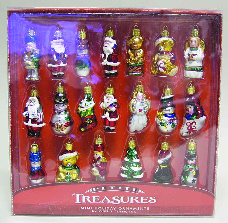 Petite Treasures 20 Pc Medallion Collection - With Box by Kurt Adler-1
