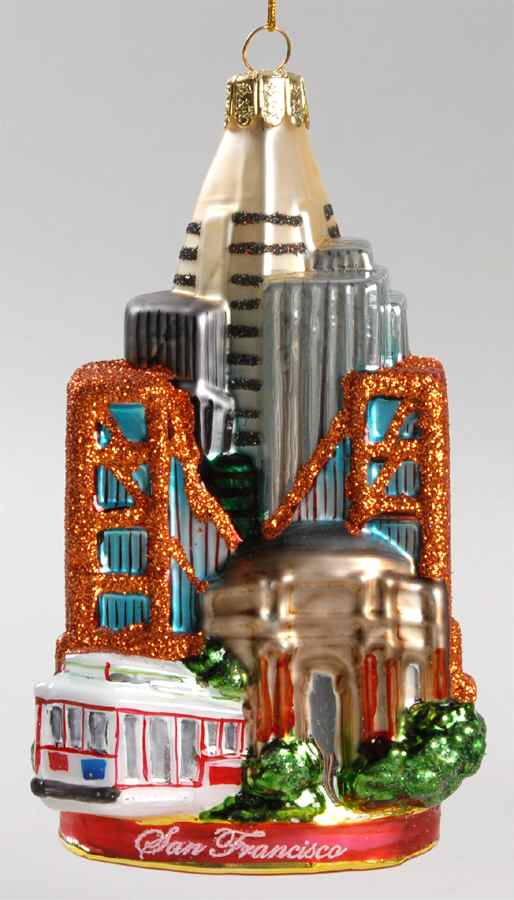 Cityscapes San Francisco - Boxed by Kurt Adler-1