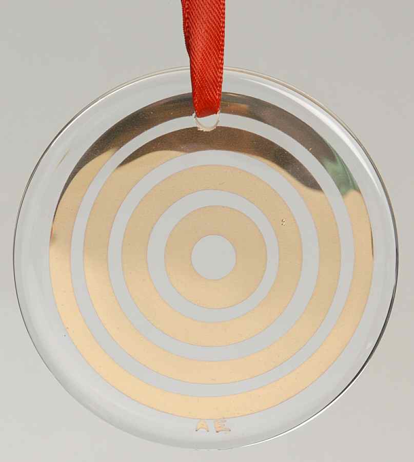 Kosta Boda  Ornaments Glimmer-Gold Circles - Boxed by Kosta-Boda-1