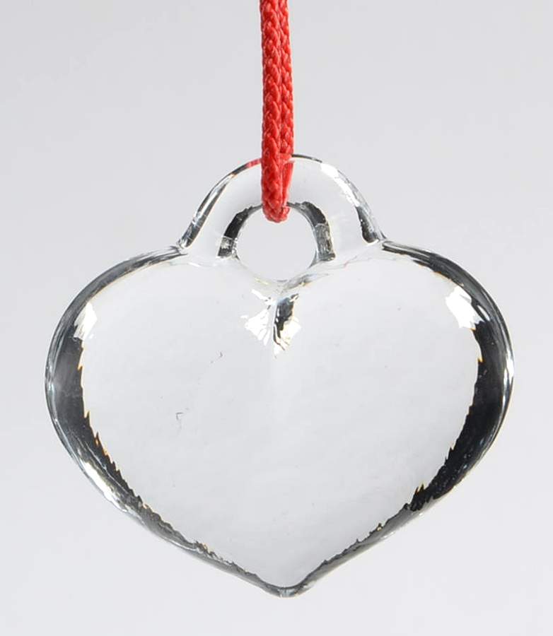 Kosta Boda  Ornaments Heart-Clear - Boxed by Kosta-Boda-1