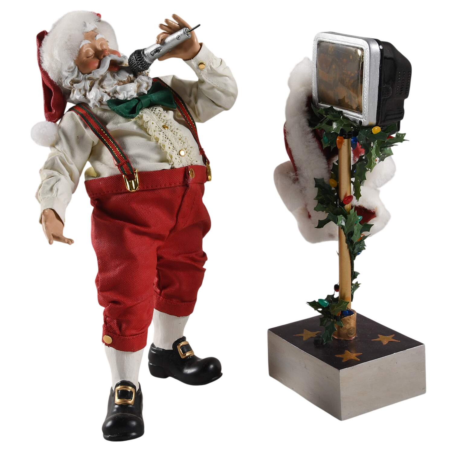 Fabriche Santas Applause For Mr. Claus - No Box by Kurt Adler-1
