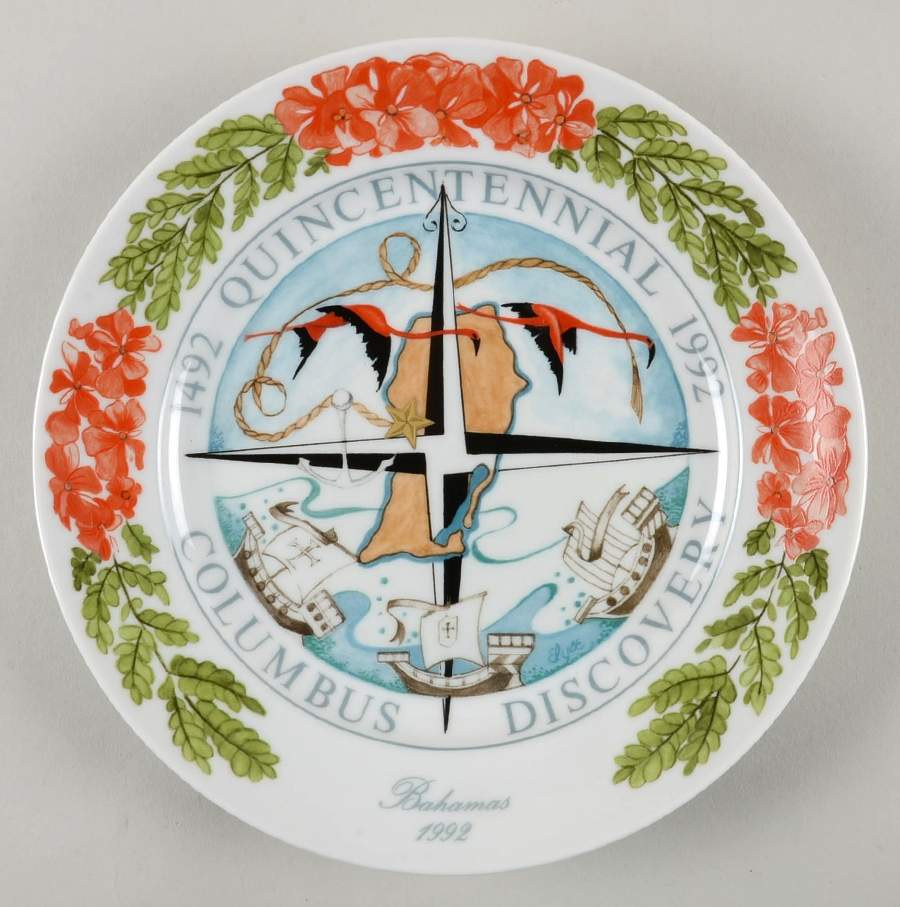 Bahamas Plates 1992-Quincentennial - Boxed by Kaiser-1