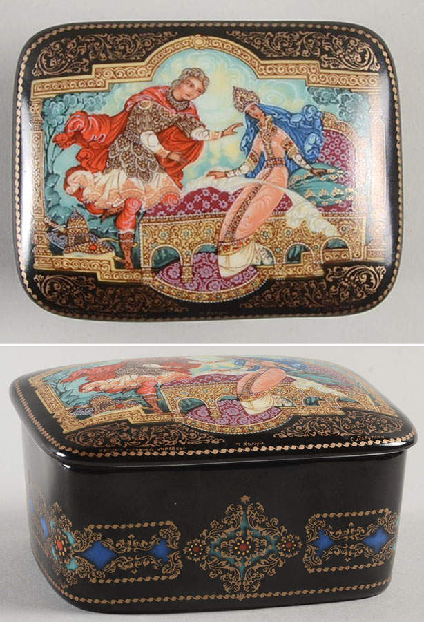 Russian Fairytales Sleeping Beauty-Square - No Box by Kholuy Art Studios-1