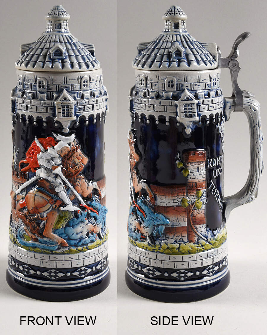 King-Werk Beer Stein St George And The Dragon - No Box by King-Werk-1