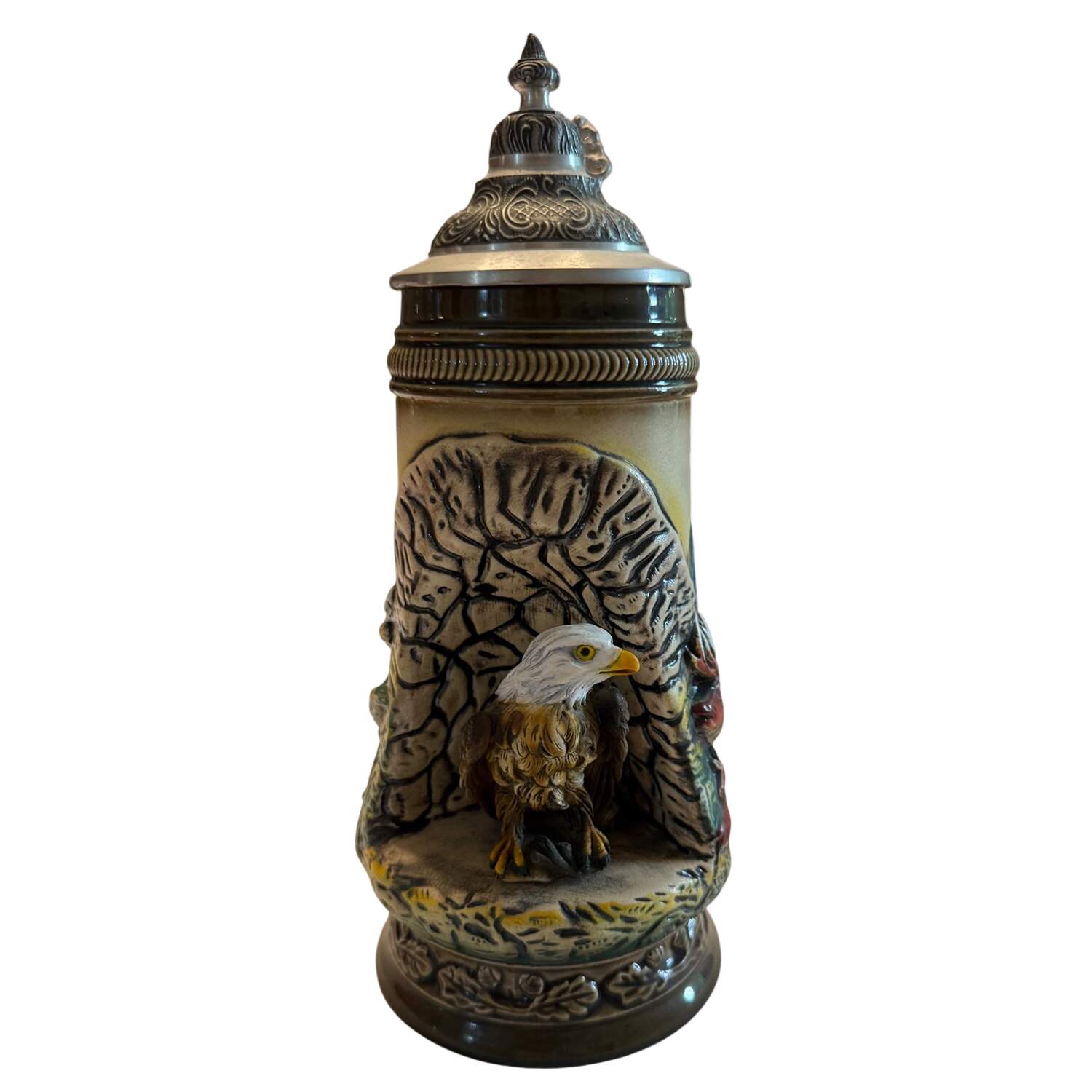King-Werk Beer Stein Eagle - Tierwelt-Wildlife - No Box by King-Werk-1