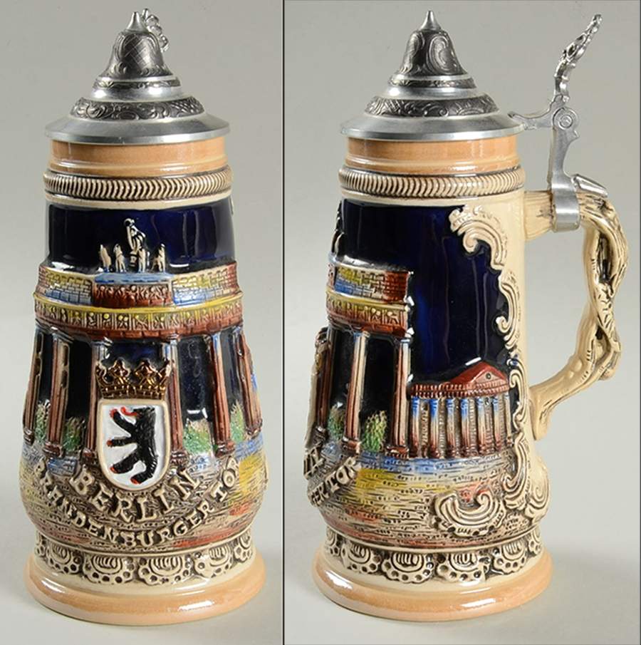 King-Werk Beer Stein Berlin-Brandenburg Gate - No Box by King-Werk-1