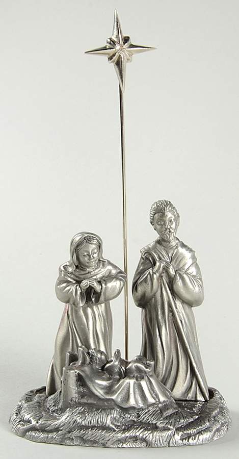 Nativity-Mini Holy Family-Set Of 3-In Box - No Box by Kirk Stieff-1