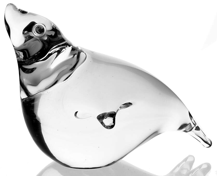 FM Konstglas Art Glass Seal-Clear - No Box by Konstglas (Ronneby)-1