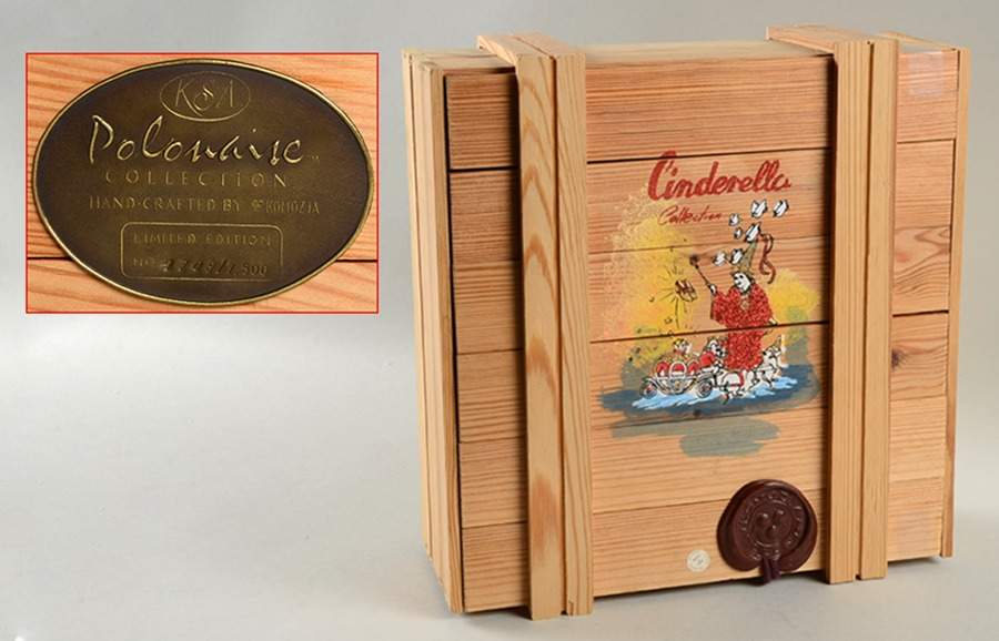 Cinderella-Polonaise Ornaments Wooden Box - No Box by Kurt Adler-1