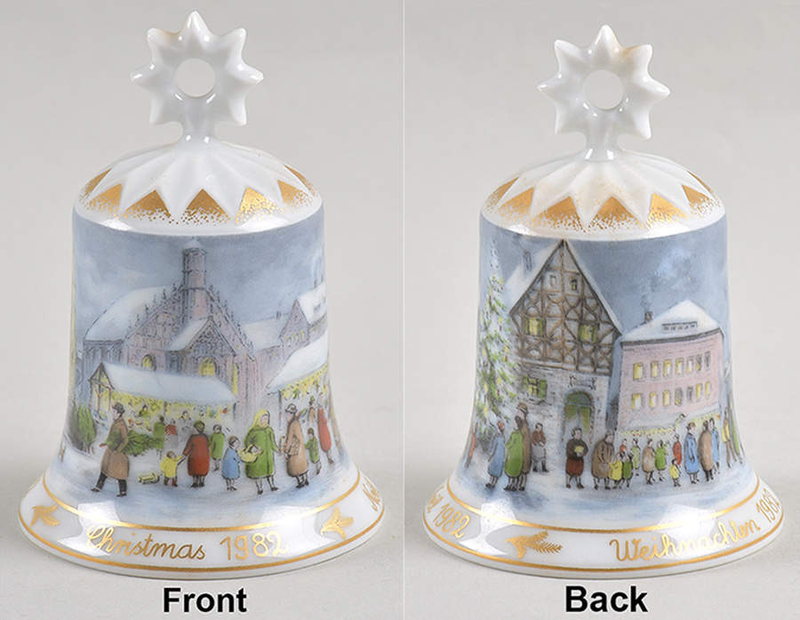 Christmas Tree Bell 1982-Christmas Bell - Boxed by Kaiser-1