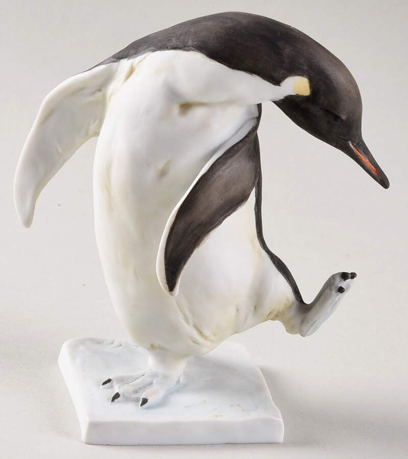 Birds Dancing Penguin (Color Bisque) - No Box by Kaiser-1