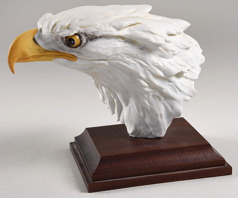 Birds Eagle Bust-Colored - No Box by Kaiser-1