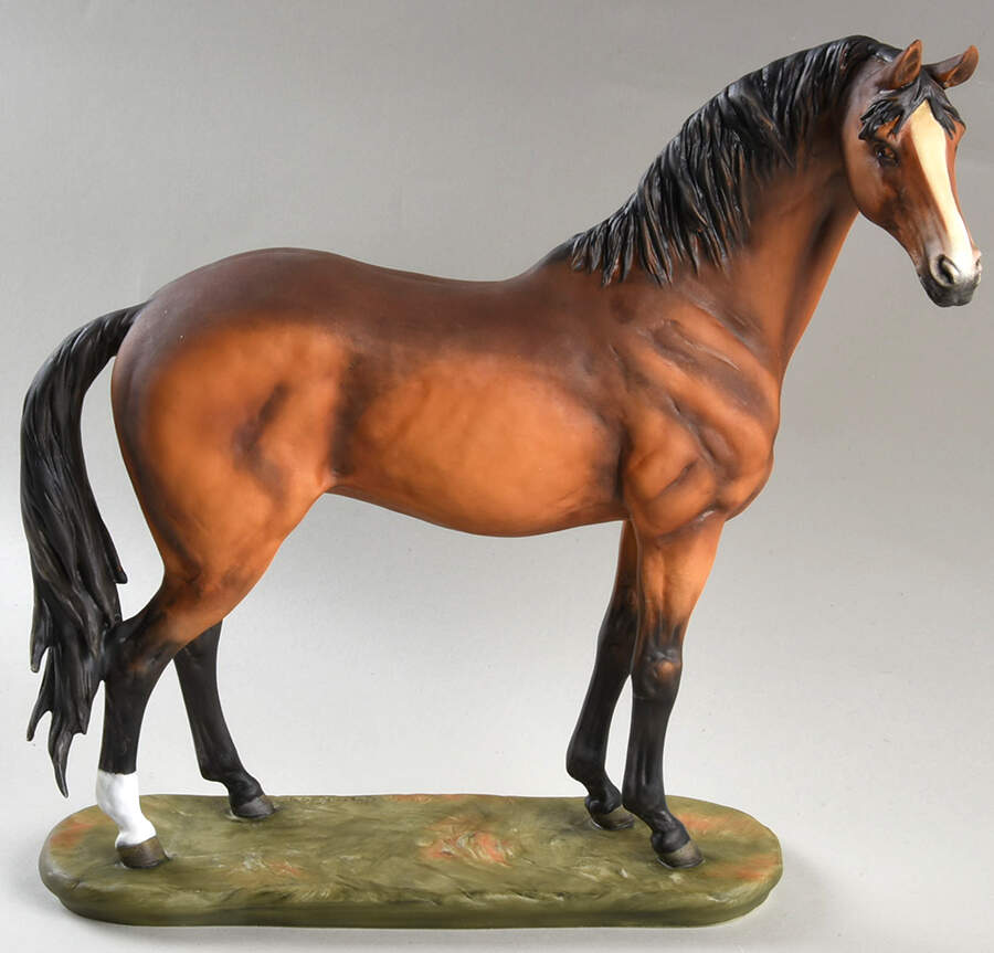 Horses Asta (Colored Bisque) - Boxed by Kaiser-1
