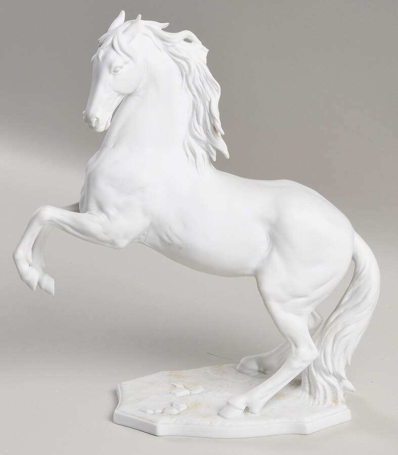 Horses Neapolitano (White Bisque)-No Base - No Box Nb48a by Kaiser-1