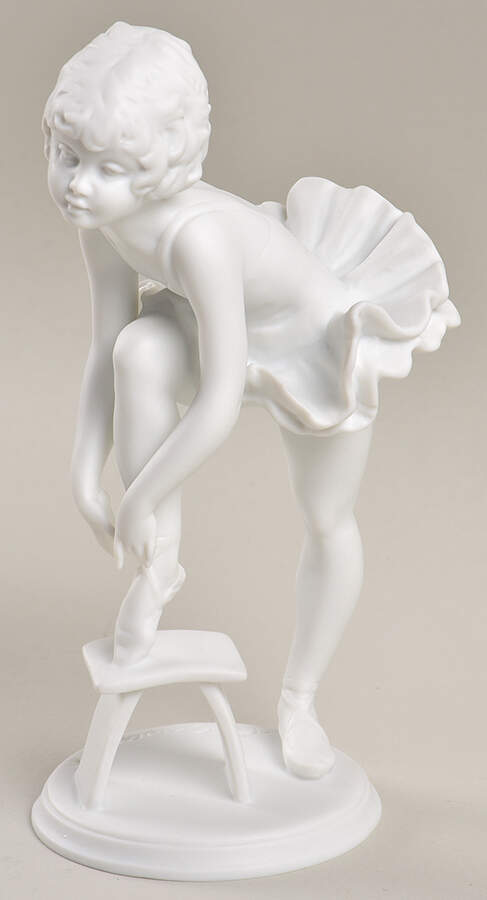 Ballet Ballerina (White Bisque) - Boxed by Kaiser-1