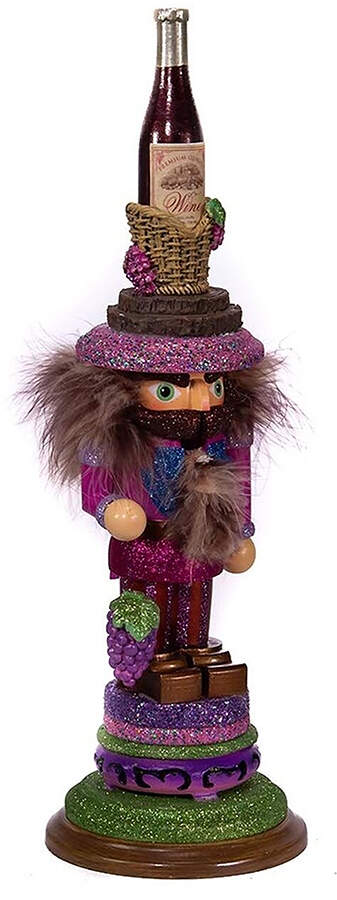 Hollywood Nutcracker Wine King - Boxed by Kurt Adler-1