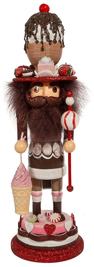 Hollywood Nutcracker Chocolate Sundae - Boxed by Kurt Adler-1
