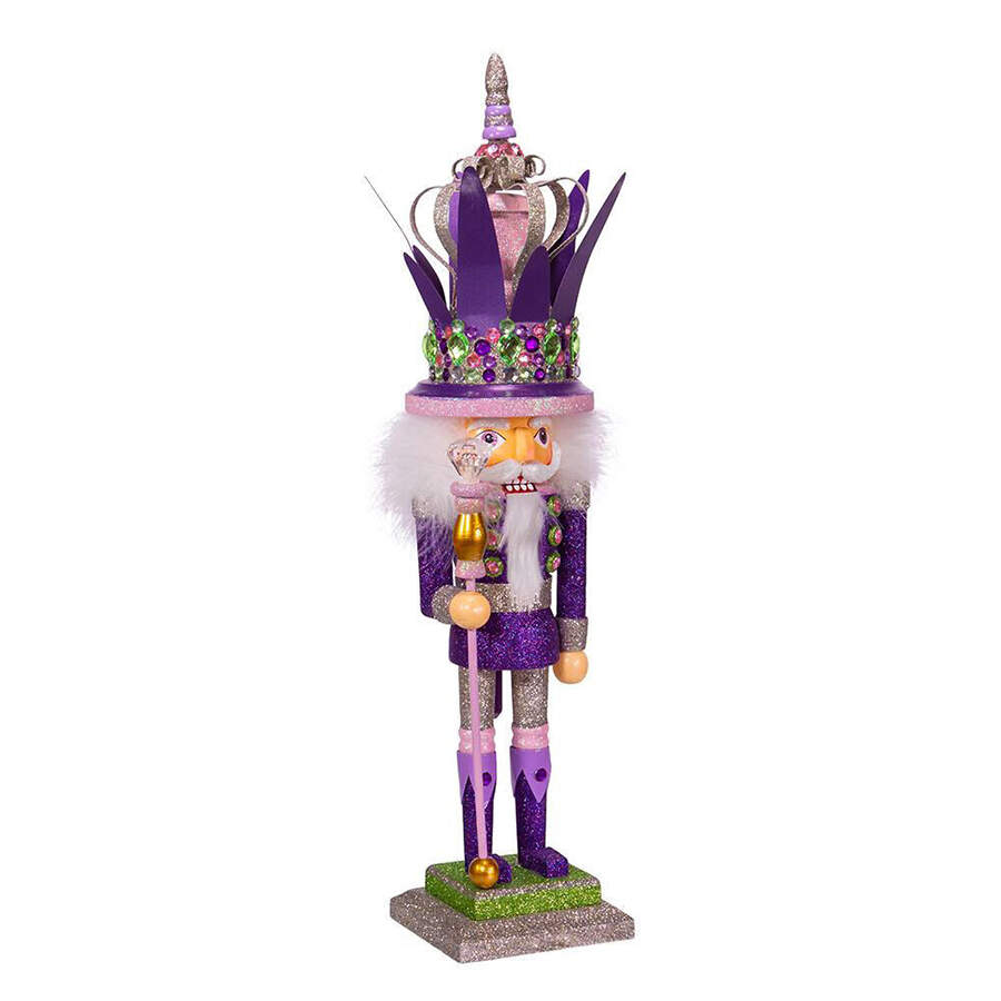 Hollywood Nutcracker Purple King - Boxed by Kurt Adler-1
