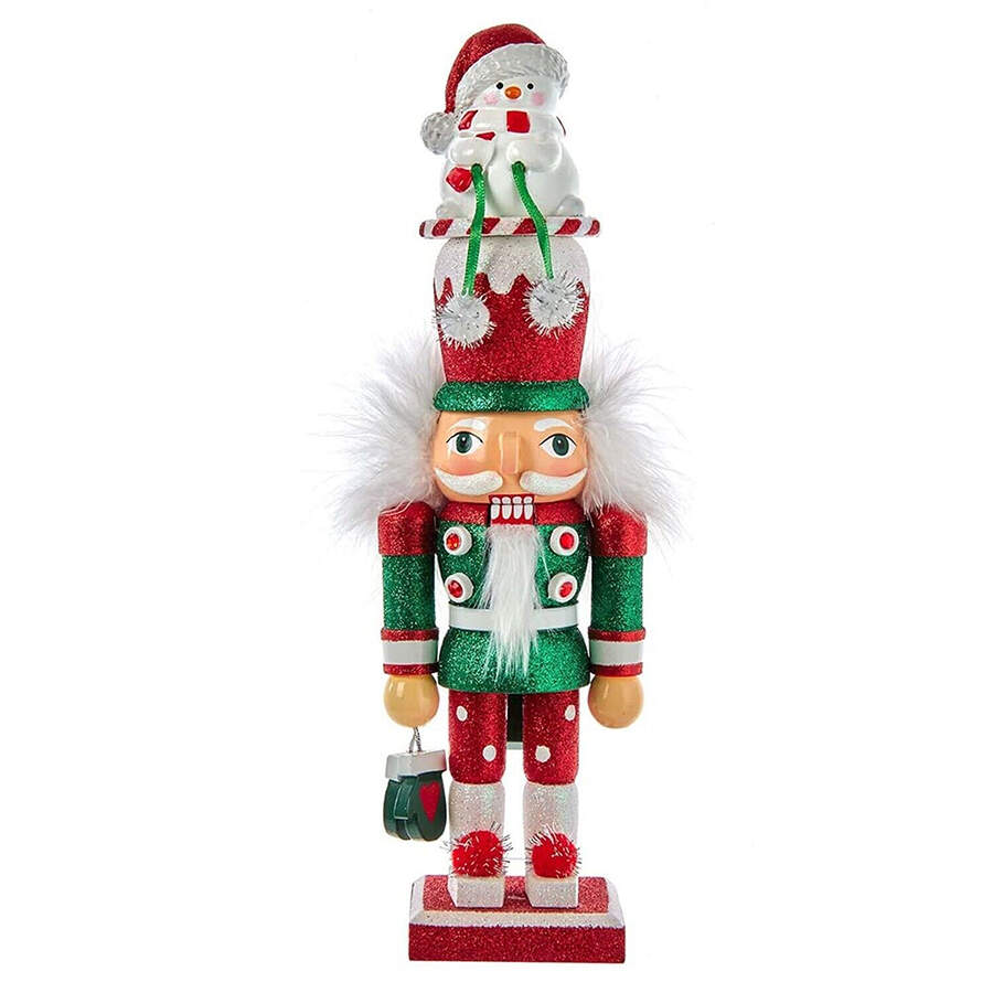 Hollywood Nutcracker Snowman Hat - No Box by Kurt Adler-1
